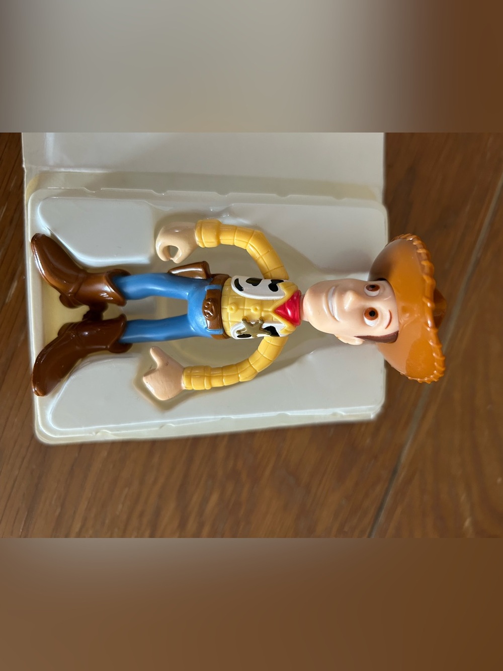 Disney Woody Cowboy Figure - Yellow Shirt, Blue Pants, Brown Hat
